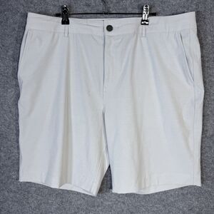 Faherty All Day Shorts Men's Light‎ Gray Casual Shorts Size 36